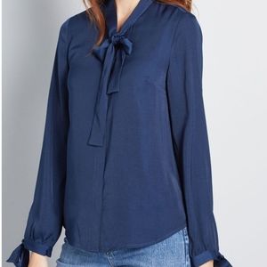 Blue Modcloth Blouse